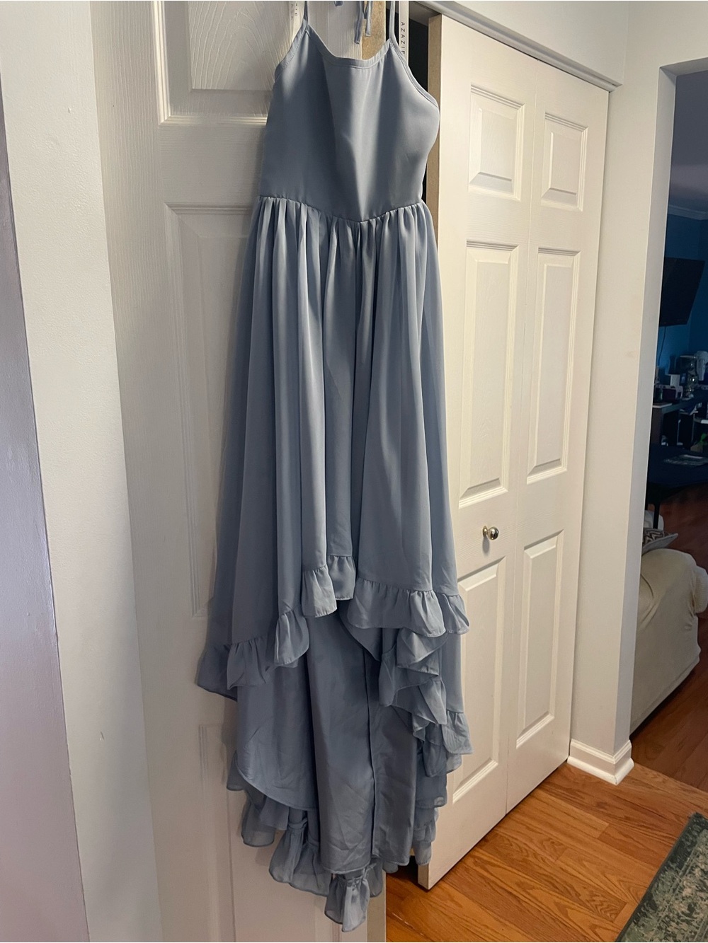 J J House,  Light Blue Women's formal dress